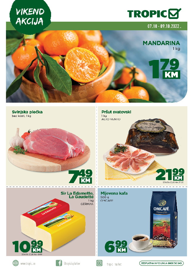 Tropic-Vikend-akcija-od-07.-do-09.10.2022. Tropic: Vikend akcija od 07. do 09.10.2022.