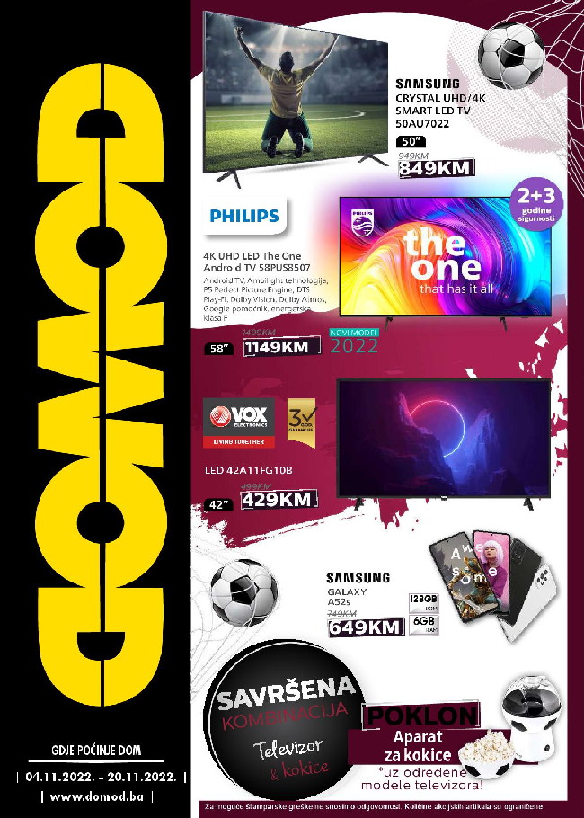 Domod: Akcijski katalog od 04. do 20.11.2022.