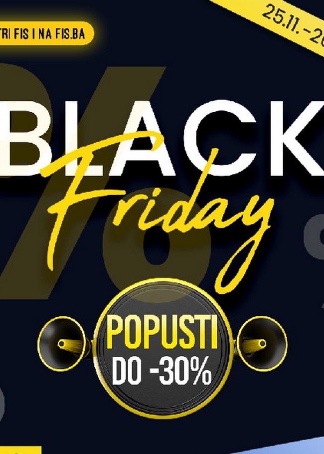 FIS: Black friday od 25. do 26.11.2022.