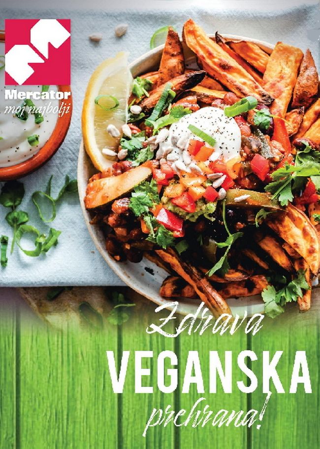 Mercator: Zdrava veganska prehrana od 01. do 10.11.2022.