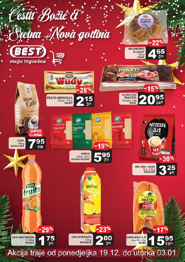 Best: Akcijski katalog od 19.12.2022. do 03.01.2023.