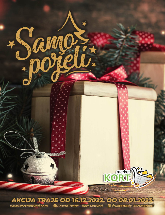 Kort marketi: Akcijski katalog od 16.12.2022. do 08.01.2023.
