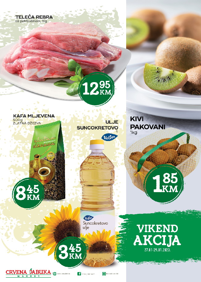 Crvena jabuka: Viked akcija od 27. do 29.01.2023.
