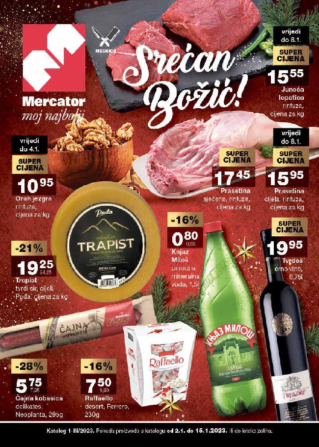 Mercator: Akcijski katalog od 02. do 15.01.2023.