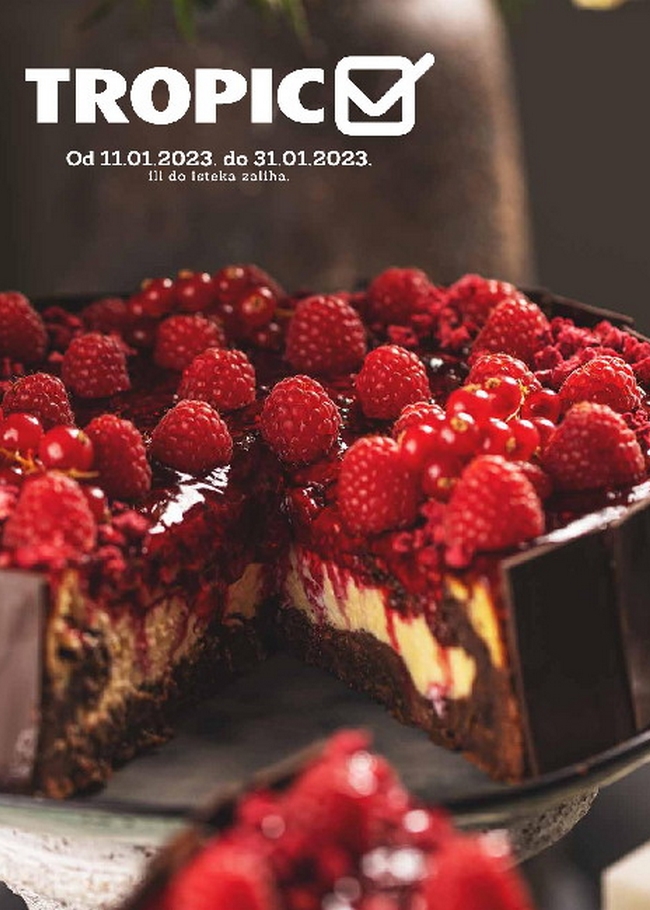 TROPIC-Akcijski katalog od 11. do 31.01.2023 (1) Tropic: Akcijski katalog od 11. do 31.01.2023.