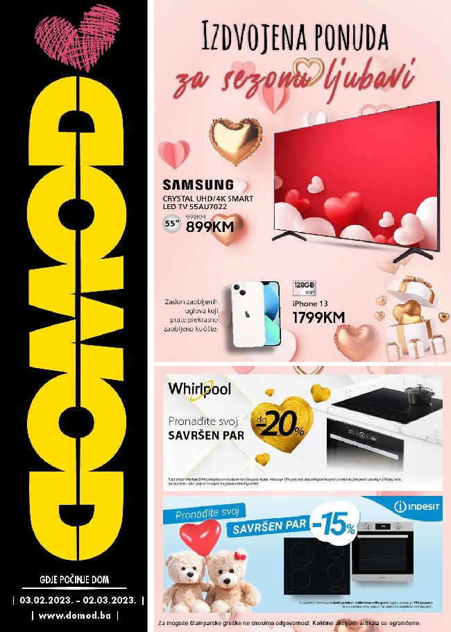 Domod Akcijski katalog od od 03.02. do 02.03.2023.-001 Domod: Akcijski katalog od od 03.02. do 02.03.2023.