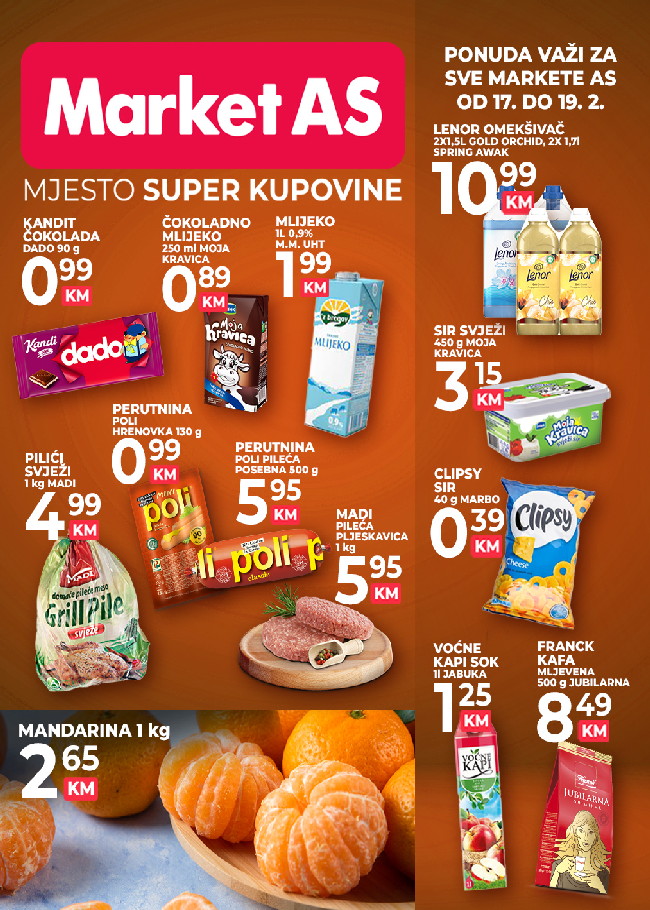 Market AS: Vikend akcija od 17. do 19.02.2023.