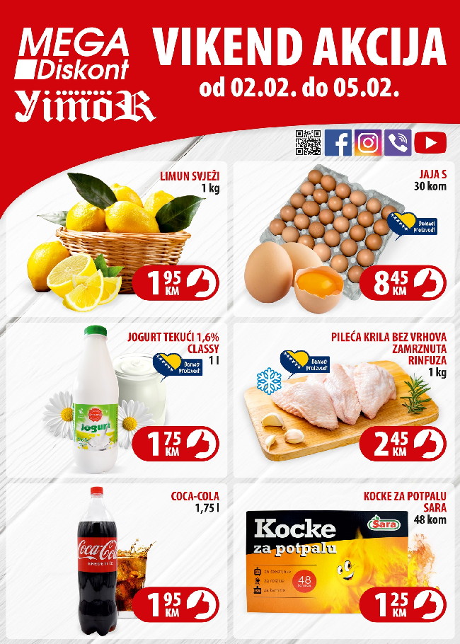 Mega diskont Vikend akcija od 03. do 05.02.2023