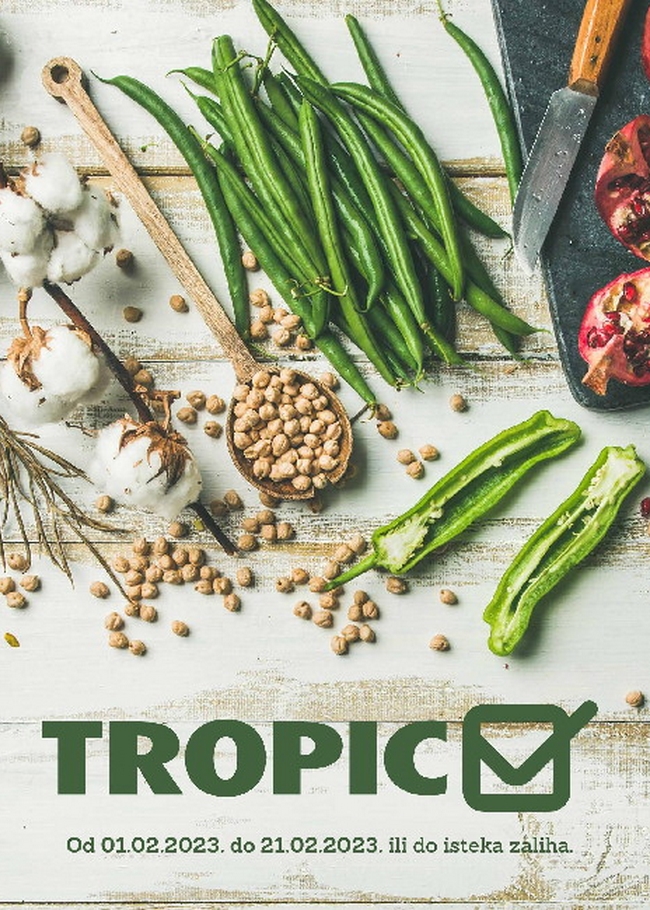 Tropic: Akcijski katalog od 01. do 21.02.2023.