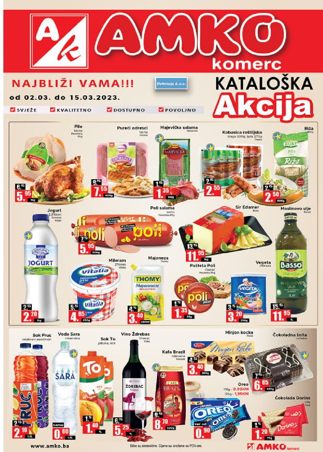 Amko Komerc: Akcijski katalog od 02. do 15.03.2023.