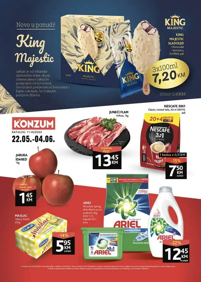 Konzum Akcijski katalog od 22.05. do 04.06.2023 (1)