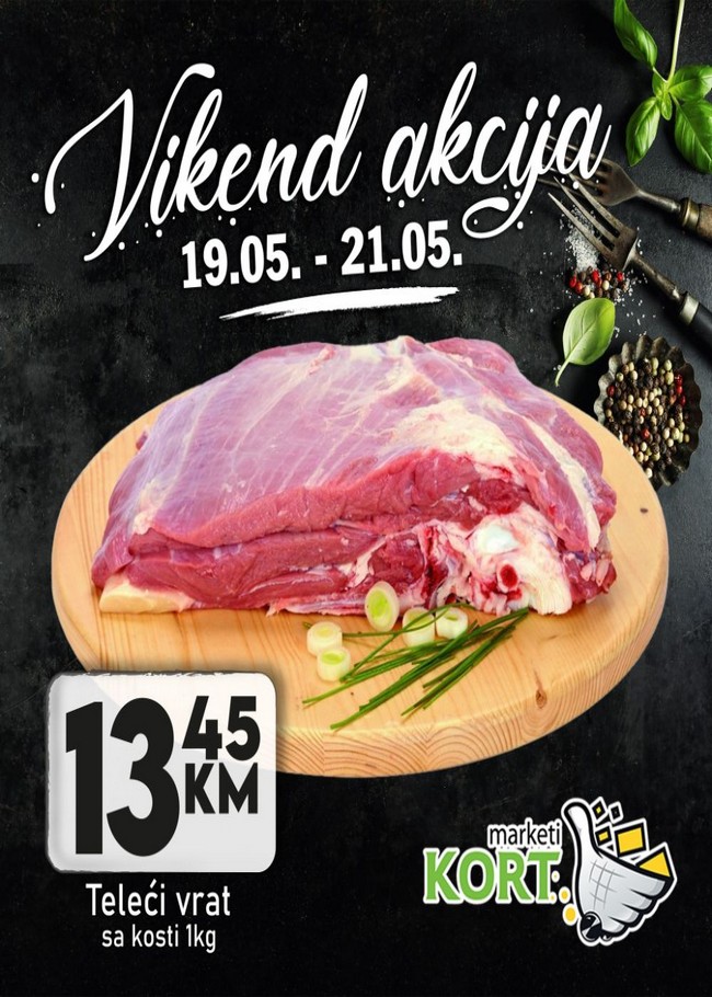 Kort marketi Vikend akcija od 19. do 21.05.2023 (1) Kort marketi: Vikend akcija od 19. do 21.05.2023.