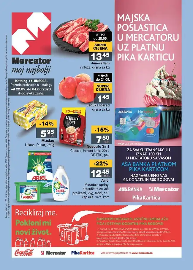 Mercator: Akcijski katalog od 22.05. do 04.06.2023.