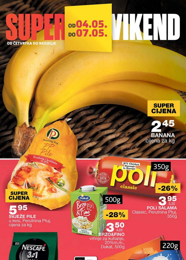 Mercator: Super vikend akcija od 04. do 07.05.2023.