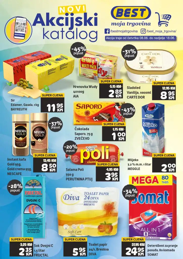 Best Akcijski katalog od 08. do 18.06 (1) Best: Akcijski katalog od 08. do 18.06.2023.