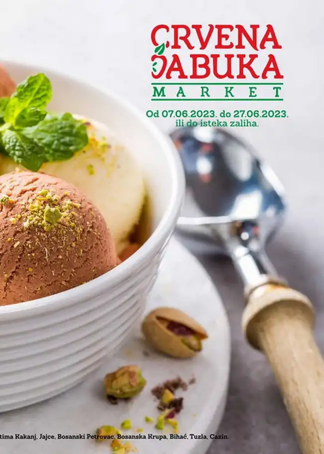 Crvena jabuka Akcijski katalog od 07 do 27.06.2023-01 Crvena jabuka: Akcijski katalog od 07. do 27.06.2023.