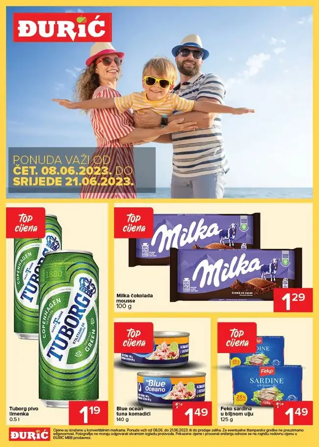 Đurić MBB Akcijski katalog od 08. do 21.06.2023 (1) Đurić MBB: Akcijski katalog od 08. do 21.06.2023.