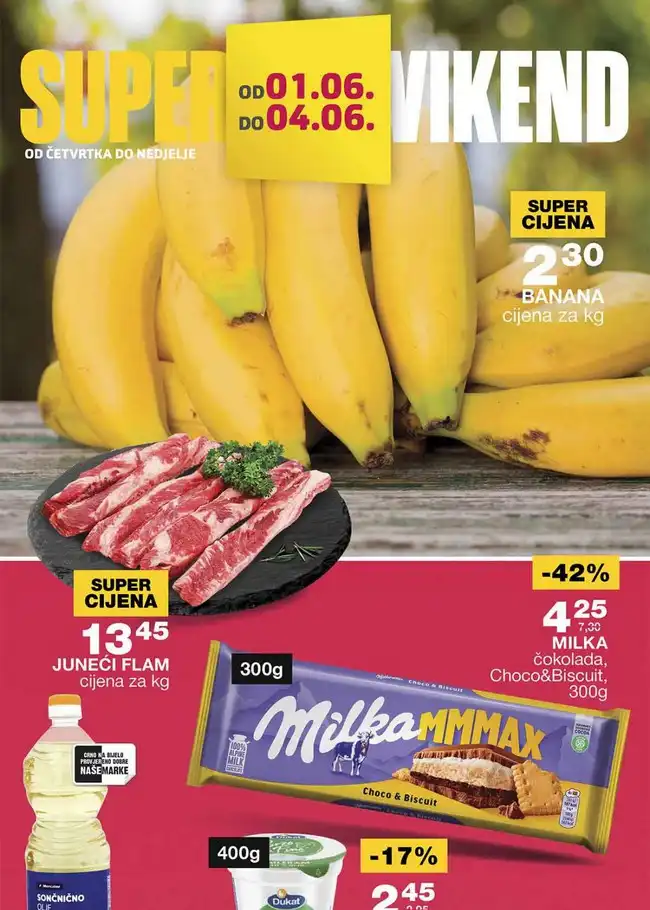 Mercator: Super vikend akcija od 01. do 04.06.2023.