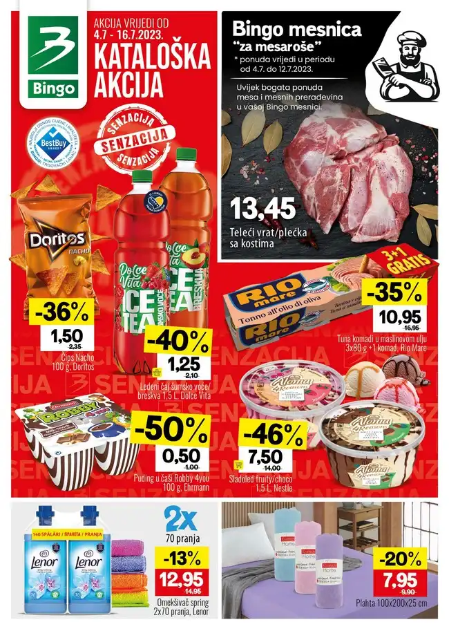 Bingo: Kataloška akcija za RS od 04. do 16.07.2023.