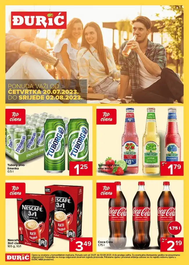 Đurić MBB: Akcijski katalog od 20.07. do 02.08.2023.
