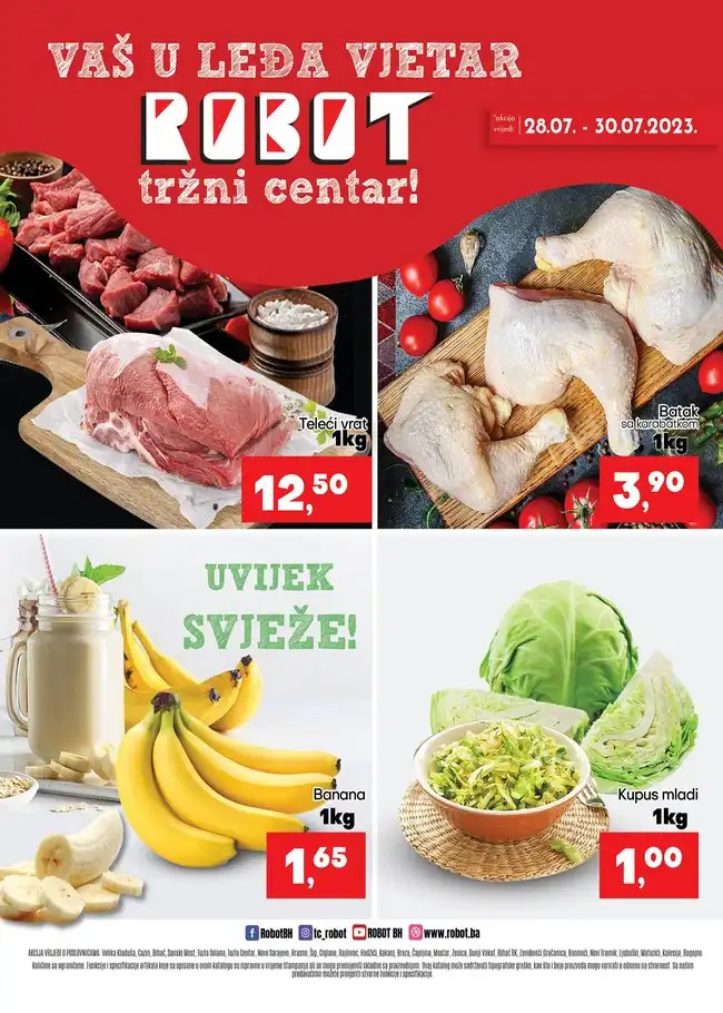 Robot Vikend akcija od 28. do 30.07.2023 (1) Robot: Vikend akcija od 28. do 30.07.2023.