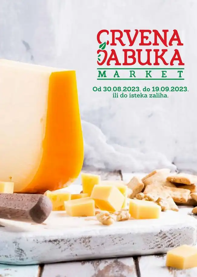 Crvena jabuka Akcijski katalog od 30.08 do 19.09.2023.-01 Crvena jabuka: Akcijski katalog od 30.08 do 19.09.2023.