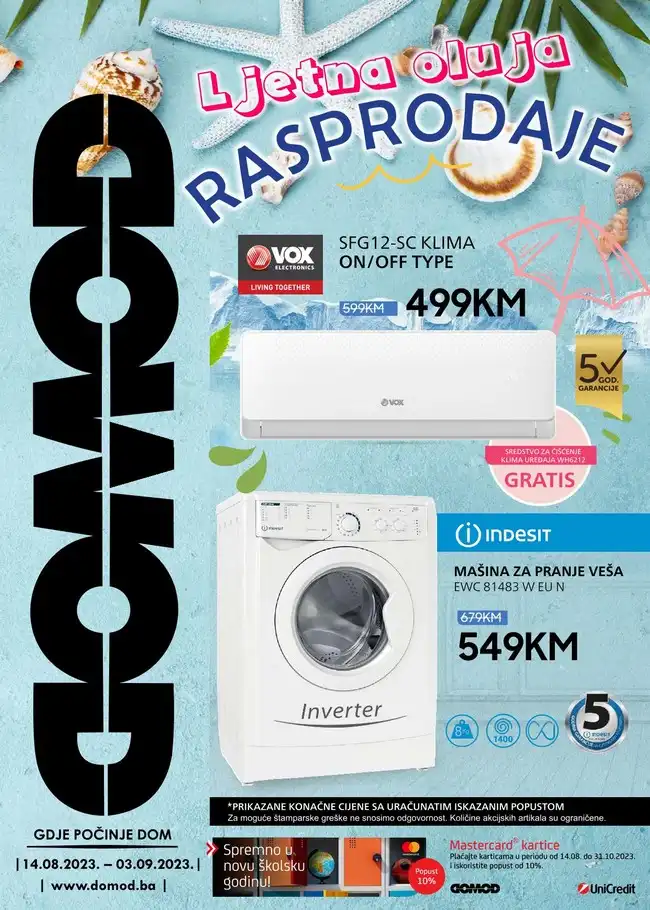 Domod: Akcijski katalog od 14.08. do 03.09.2023.