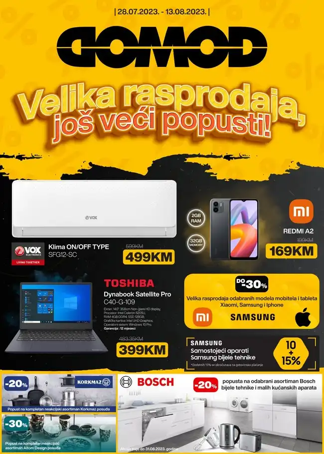 Domod: Akcijski katalog od 28.07. do 13.08.2023.