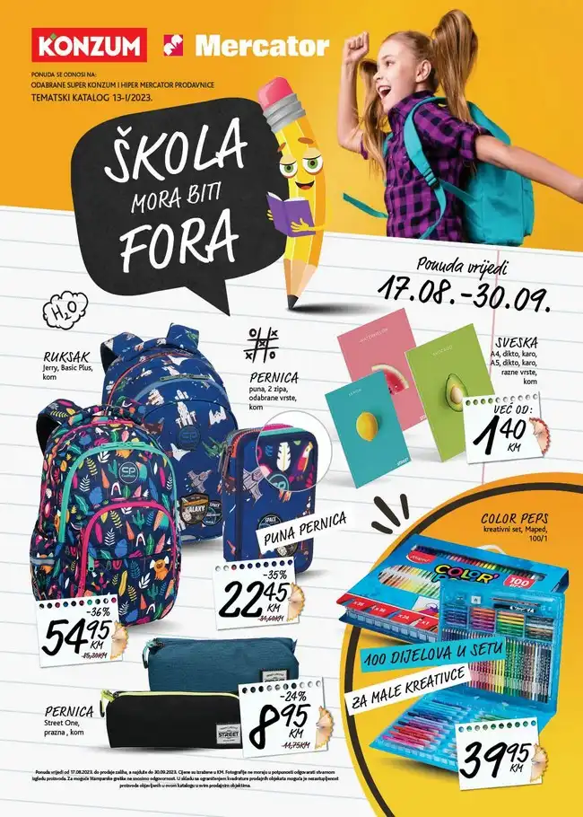 Konzum Škola mora biti fora! od 17. od 30.09.2023.-01 Konzum: Škola mora biti fora! od 17. od 30.09.2023.