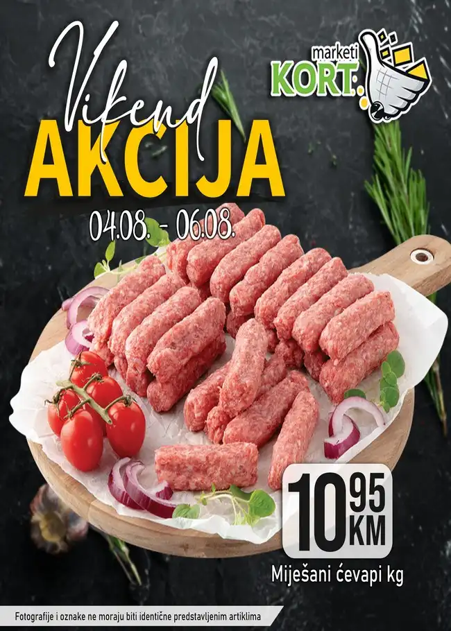 Kort marketi: Vikend akcija od 04. do 06.2023.