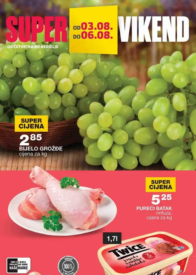 Mercator Super vikend akcija od 03. do 06.2023. 01 Mercator: Super vikend akcija od 03. do 06.2023.