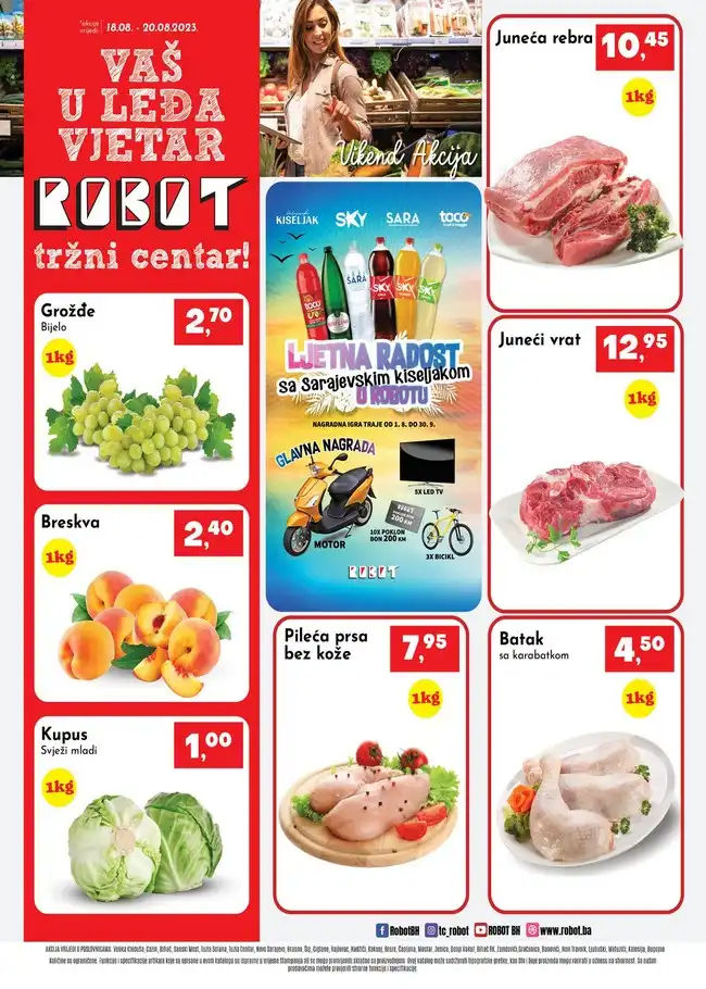 Robot: Vikend akcija od 18. do 20.08.2023.