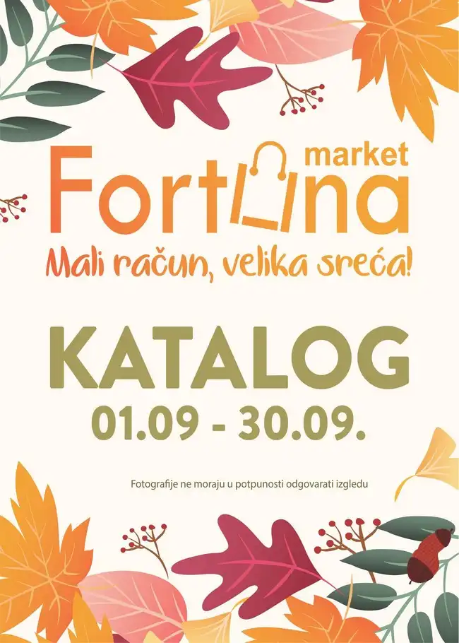 Fortuna marketi: Akcijski katalog od 01. do 30.09.2023.