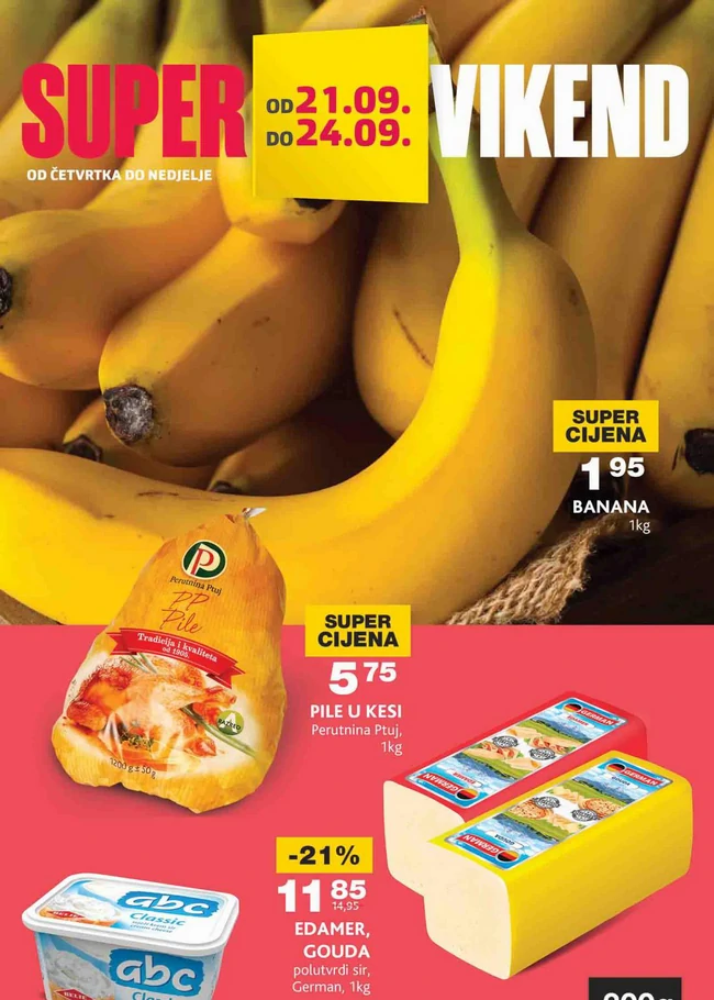 Mercator: Super vikend akcija od 21. do 24.09.2023.