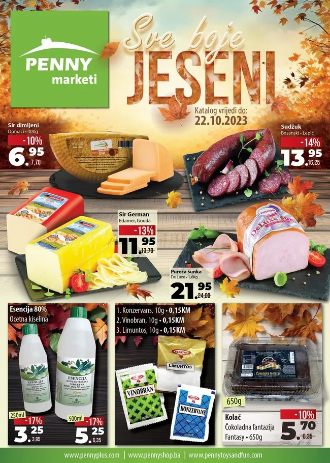 Penny marketi: Akcijski katalog od 29.09. do 22.10.2023.