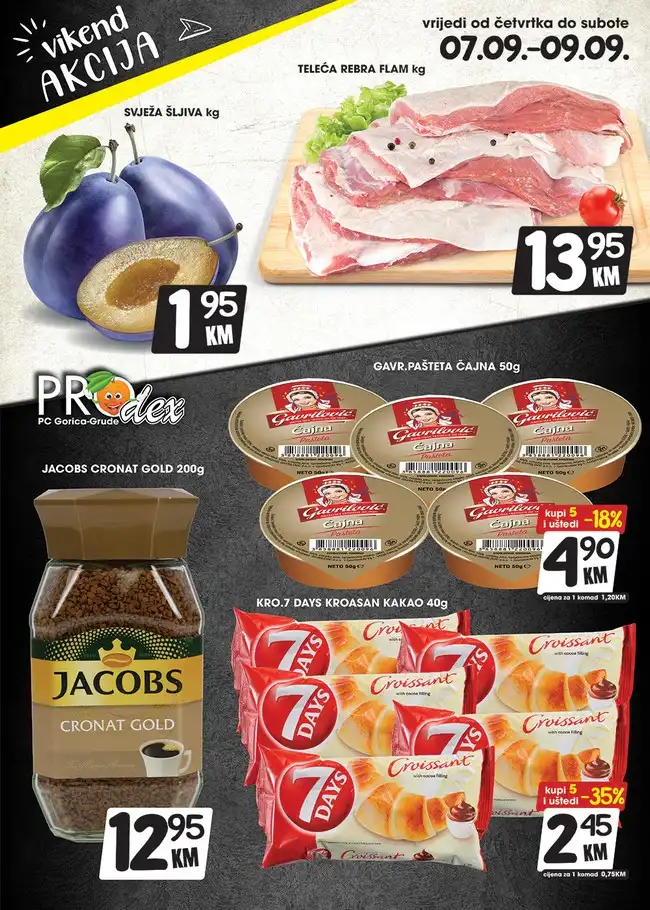 Prodex: Vikend akcija od 07. do 09.09.2023.