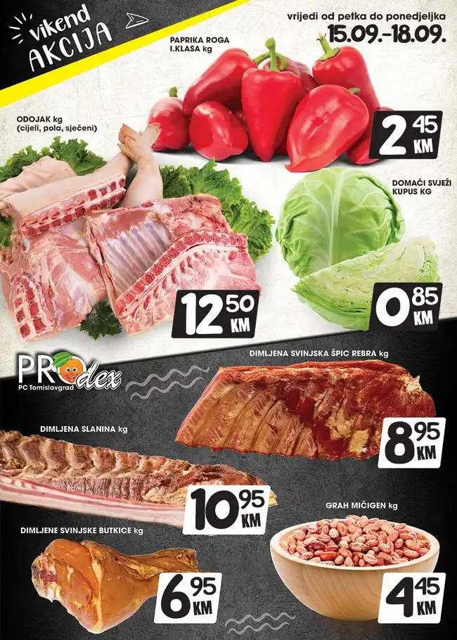 Prodex: Vikend akcija od 15. do 18.09.2023.