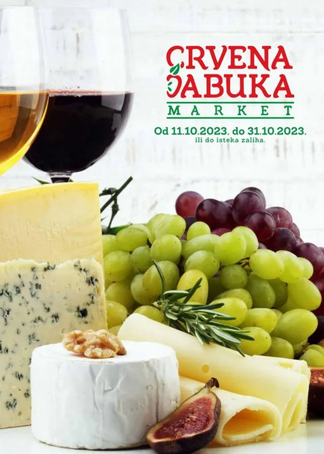 Crvena jabuka: Akcijski katalog od 11. do 31.10.2023.