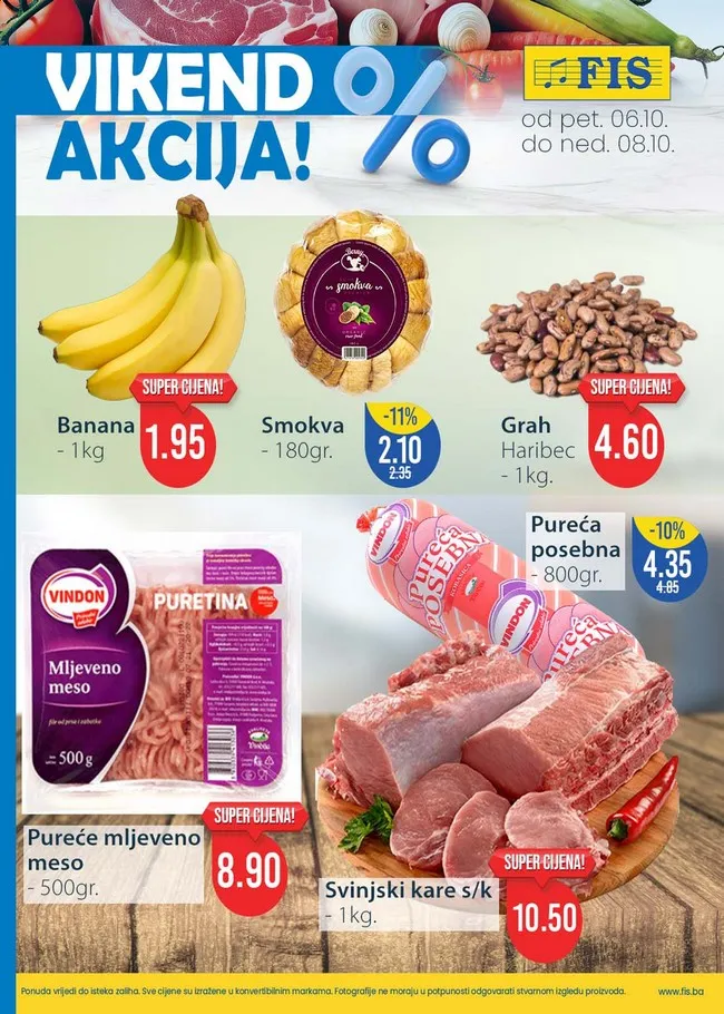 FIS Vikend akcija od 06. do 08.10.2023. 01-povoljnije.com FIS: Vikend akcija od 06. do 08.10.2023.