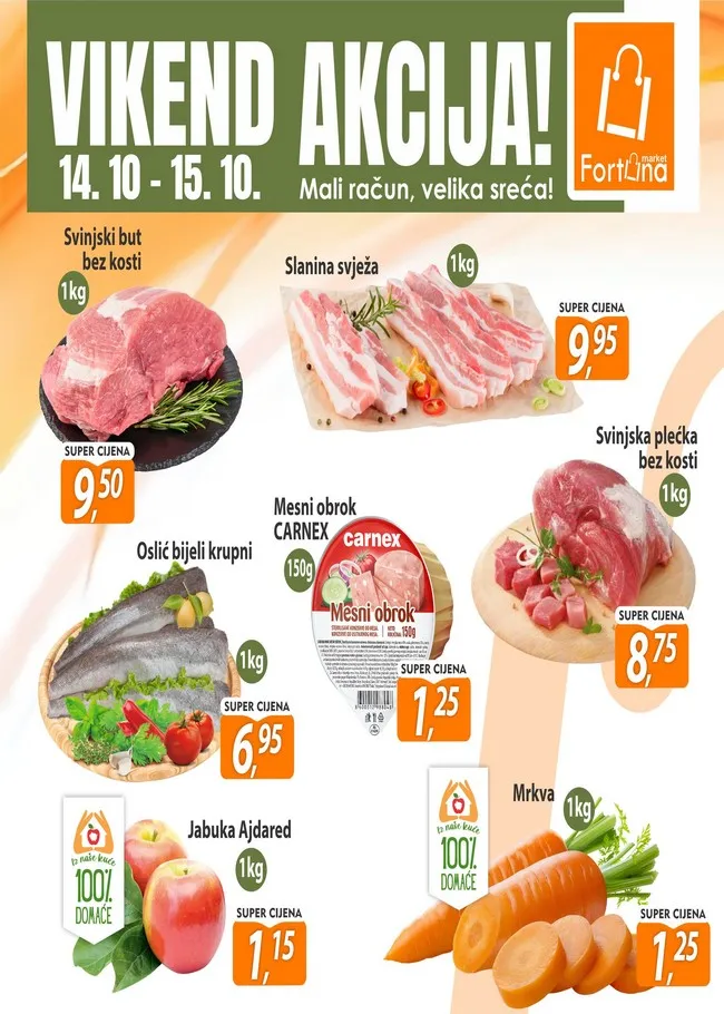 Fortuna marketi Vikend akcija od 14. do 15.10.2023 (1)-povoljnije.com Fortuna marketi: Vikend akcija od 14. do 15.10.2023.