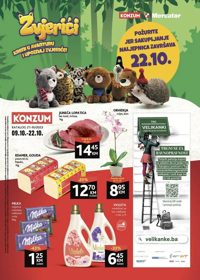 Konzum Akcijski katalog od 09. do 22.10.2023.-01-povoljnije.com Konzum: Akcijski katalog od 09. do 22.10.2023.
