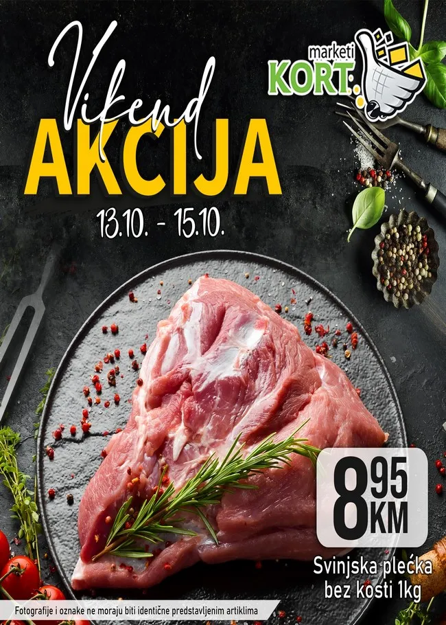 Kort marketi Vikend akcija od 13. do 15.10.2023 (1)-povoljnije.com Kort marketi: Vikend akcija od 13. do 15.10.2023.