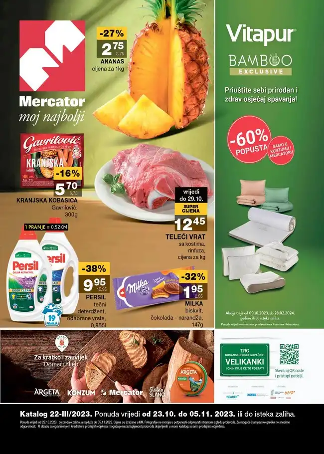 Mercator Akcijski katalog od 23.10. do 05.10.2023.-01 Mercator: Akcijski katalog od 23.10. do 05.10.2023.