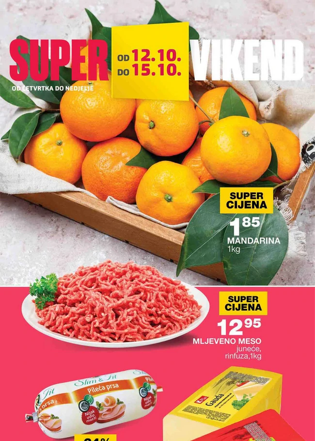 Mercator: Super vikend akcija od 12. do 15.10.2023.