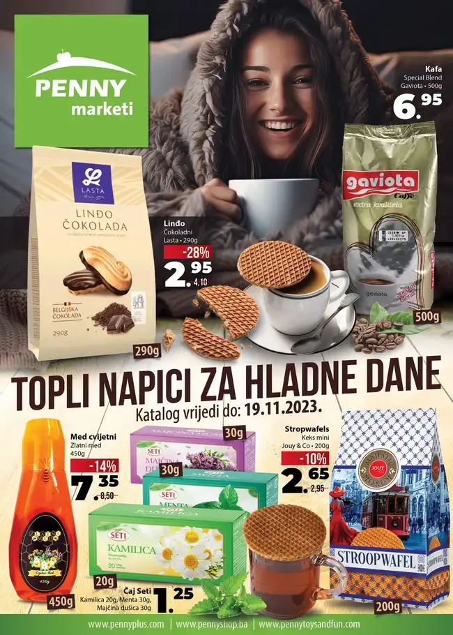 Penny marketi: Akcijski katalog od 27.10. do 19.11.2023.
