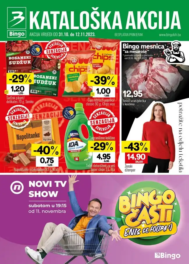 Bingo Kataloška akcija za FBiH od 31.10 do 12.11.2023.-01 Bingo: Kataloška akcija za FBiH od 31.10 do 12.11.2023.