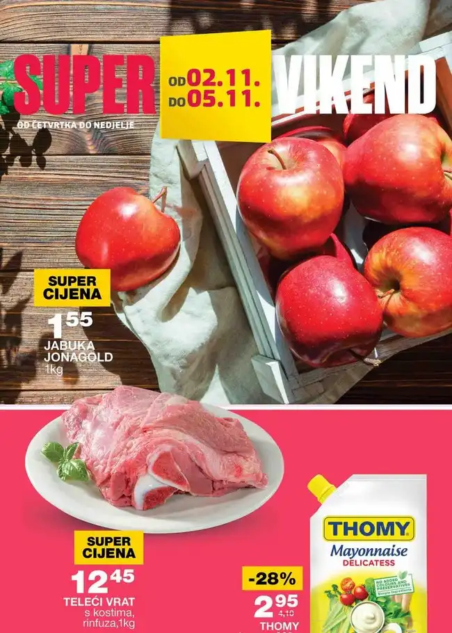 Mercator Super vikend akcija od 02. do 05.2023. Mercator: Super vikend akcija od 02. do 05.2023.