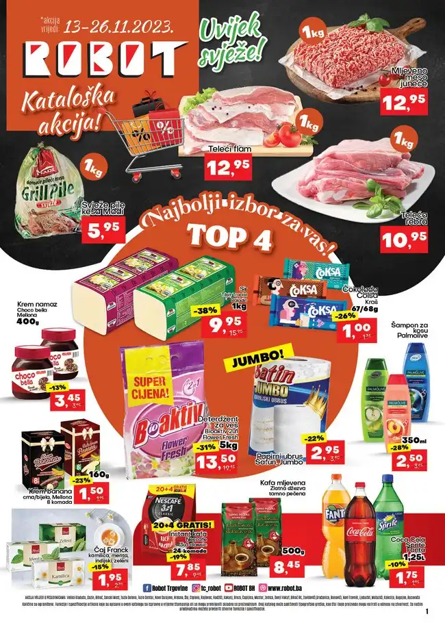 Robot: Akcijski katalog od 13. do 26.11.2023.