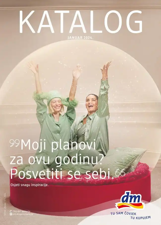 DM Akcijski katalog od 17. do 30.01.2024.-01 DM: Akcijski katalog od 17. do 30.01.2024.
