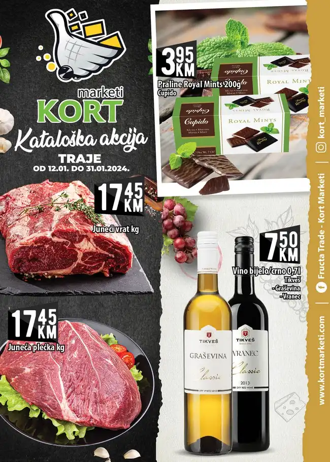 Kort marketi: Akcijski katalog od 12. do 31.01.2024.